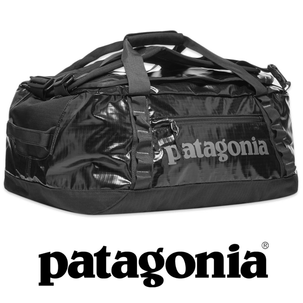 Patagonia Black Duffel Bag